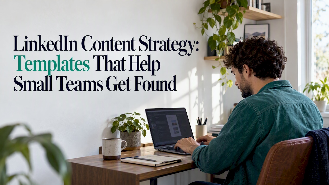 LinkedIn Content Strategy: Templates That Help Small Teams Get Found