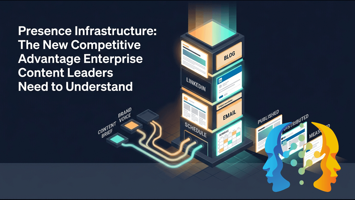 Presence Infrastructure: The Content Advantage Most Leaders Miss